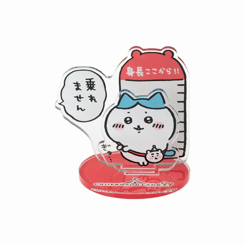 【Made In Japan】Chiikawa | Hachiware Acrylic Stand H60×W59×D50Mm吉伊卡哇 小八亚克力摆件/桌面摆件