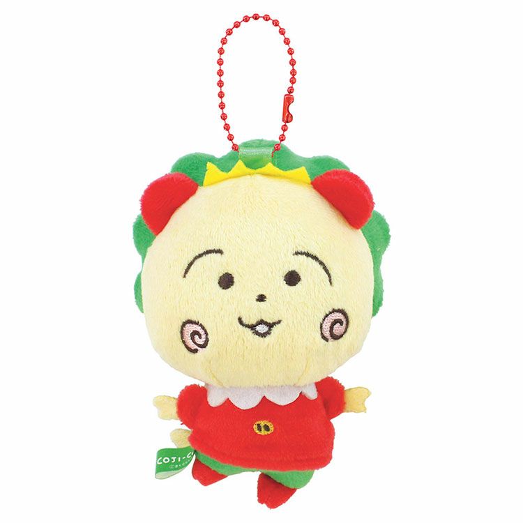 【Made in Japan】Coji-Coji | Mascot Holder Plush Keychain 82x110x67mm