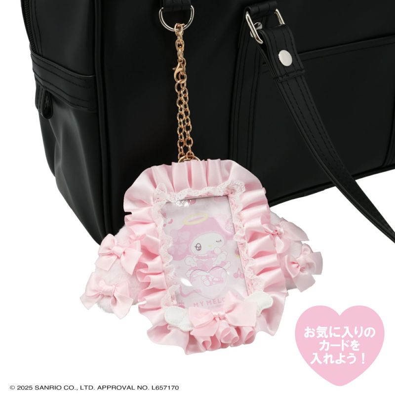 SANRIO | My Melody Card Case Card Holder Keychain 150×135×25mm (Angel and Little Devil)