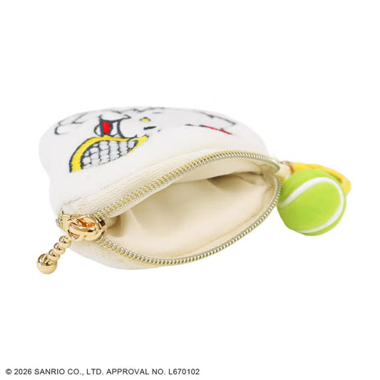 SANRIO x ACCOMMODE | Hello Kitty Mini Pouch Charm 86x70x20mm (Tennis)