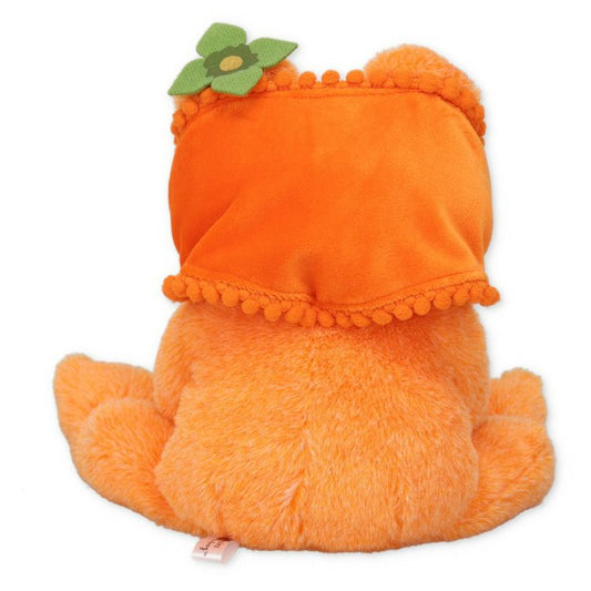 Pickles the Frog | Plush Toy Bean Doll Plush 155×130×140mm (Persimmon)