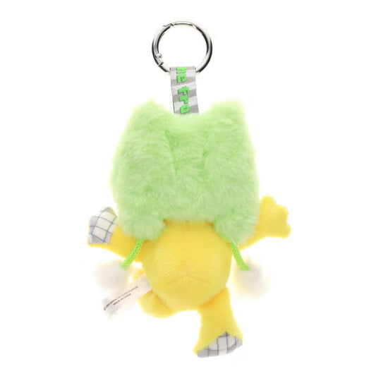 Pickles the Frog | Plush Keychain Bag Charm Yellow 145x100x50mm (Be pickles!)