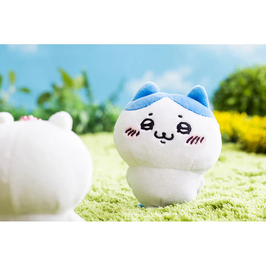 Chiikawa | Mascot Holder Plush Keychain (Hachiware) H110×W90×D55Mm 吉伊卡哇 玩偶挂件/包挂/钥匙链(坏笑小八)