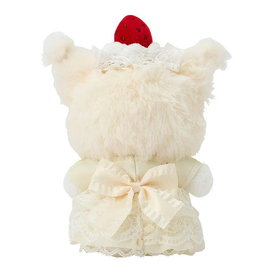 【Limite 1/Customer】Sanrio | Kuromi Plush Mascot Keychain Bag Charm W11×D6×H14.5Cm (Shortcake)