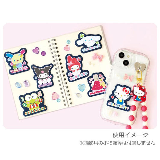 SANRIO | Secret Denim Sticker 1 Pcs Blind Box H60×W60mm