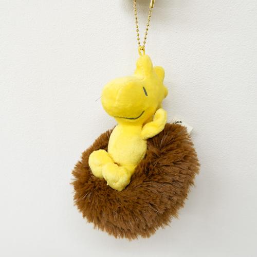 Peanuts | Snoopy Woodstock Mascot Holder Keychain 史努比 小鸟糊涂塌客 毛绒挂件/包挂/钥匙链 疗愈系列 Nest 鸟巢