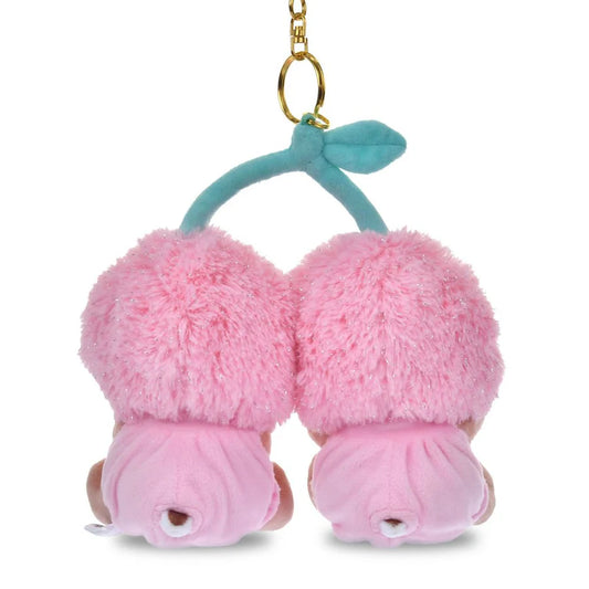 DISNEY | TokyoDisneyStore Chip & Dale Plush Keychain Bag Charm 138×98×78mm (Cherries GLOSSY FRUITS)