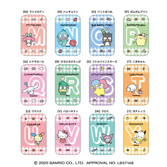 SANRIO | Secret Slide Can Canned Candy Blind Box (Alphabet ver.2)