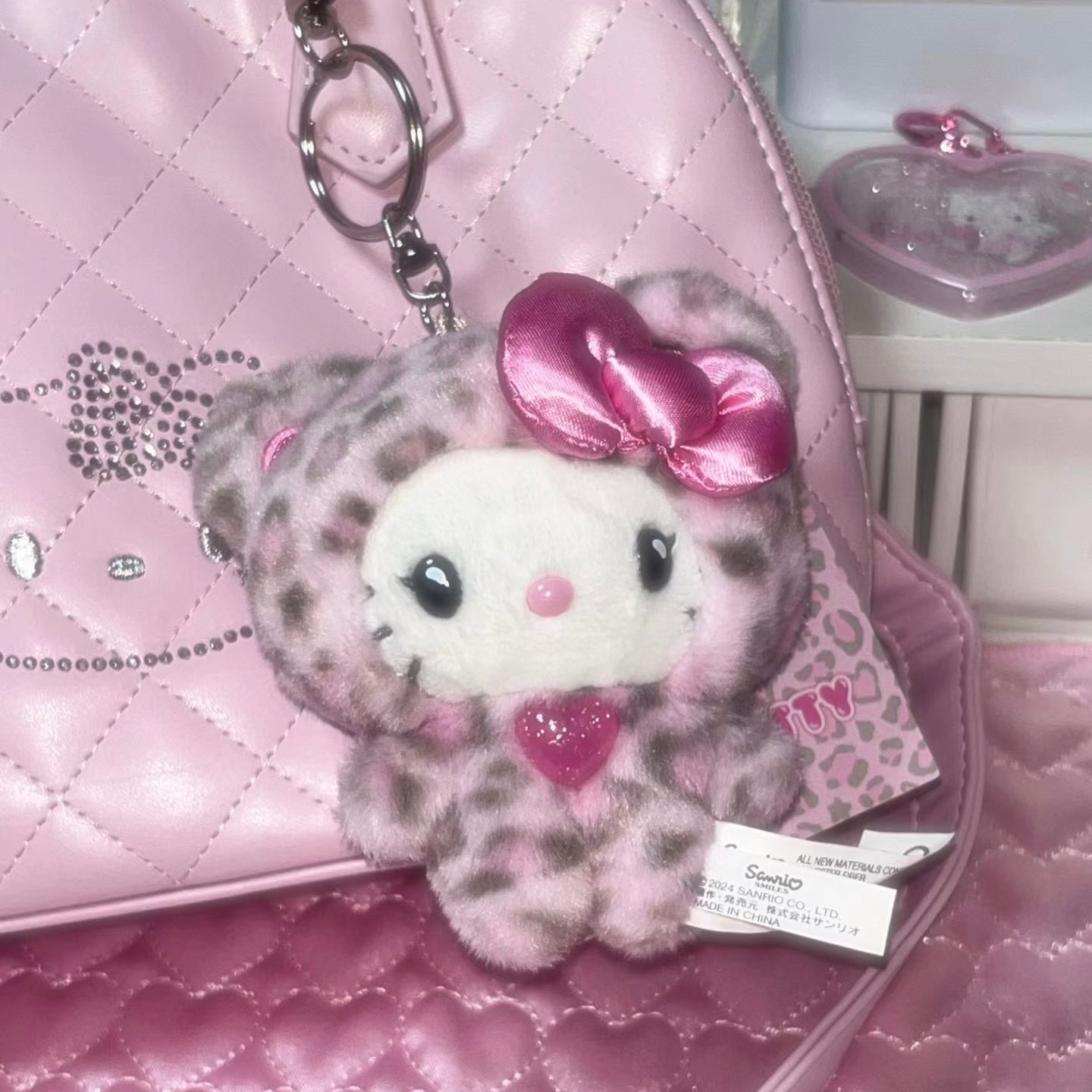Sanrio | Mascot Holder Plush Keychain 8×5×14Cm (Gal Kuma)