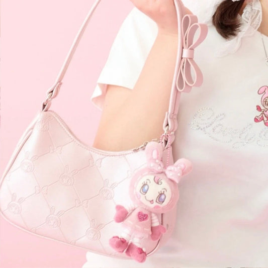 NARUMIYA Chatacter | Mezzo Piano Plush Keychain Mascot Holder Bag Charm 160×70×45mm (25th Anniversary / POPUP Limited)