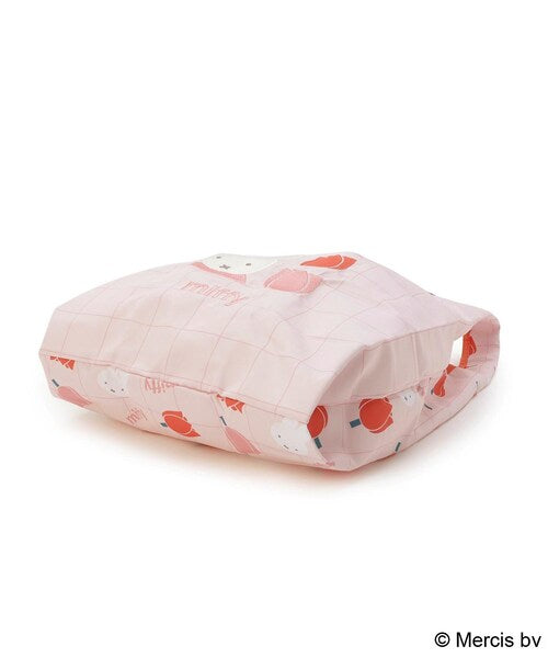 MIFFY | Dick Bruna Miffy Tulip Embroidered Eco Bag 530x300mm (Strawberry&Tulip)