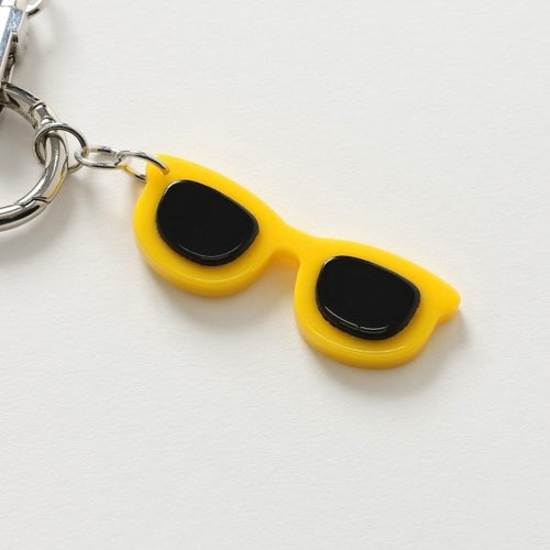 SANRIO x LOWRYS FARM | Pompompurin Bead Key Charm Keychain 50x45mm (Brown)