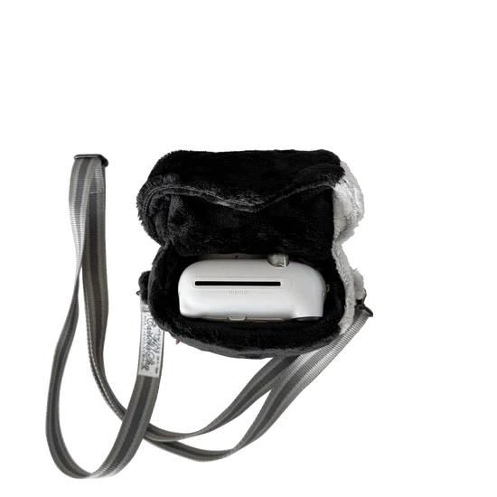 GLADEE | Instant Camera Pouch Shoulder Bag 160 x 125 x 120mm (Camera - Black)