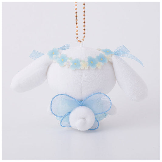 SANRIO | Cinnamoroll Mascot Holder Plush Keychain Bag Charm 95mm Approx. (Floral Fairies)