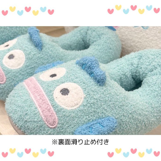 SANRIO | Hangyodon Room Shoes Marshmallow Design Free Size 22-24cm