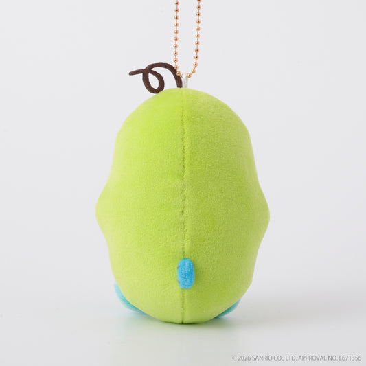 SANRIO | Hangyodon Freshly Harvested Farm Squishy Mascot Keychain Bag Charm 120mm Approx. (Peas)