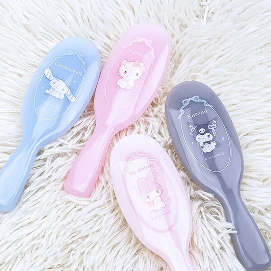 SANRIO | Cinnamoroll Handled Smooth Hairbrush Hair Brush H155×W50×D30mm (Ballet Core)