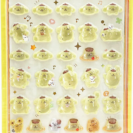 Bonbon Drop | Sanrio Pompompurin Pom Pom Purin Seal 3D Sticker 95×170×5mm