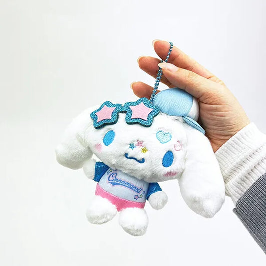 SANRIO | Cinnamoroll Bag Charm Plush Keychain Mascot Holder 160×105×70mm (Y2K)
