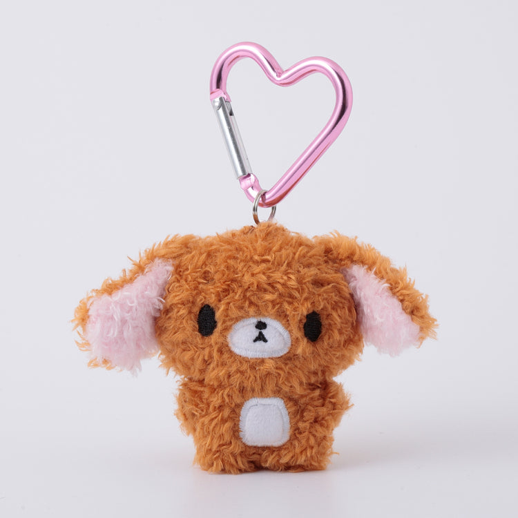 SANRIO| Sugarbunnies Kurousa Mini Fluffy Mascot Holder Bag Charm Keychain 75mm Approx.