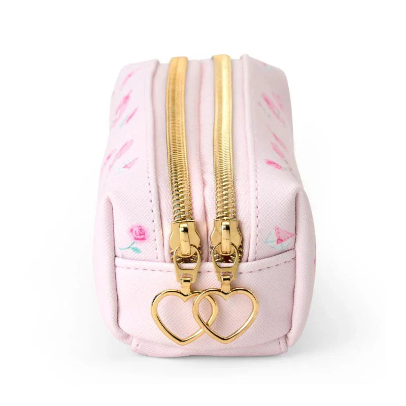 SANRIO | Double Zipper Pen Case Pencil Pouch 18.5×6×6cm (My Melody)