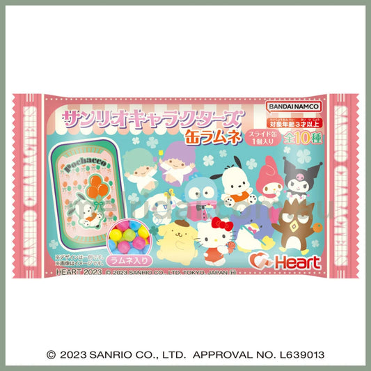【2024.12.31】Heart | Sanrio Can With Ramune Candy Vol.1 三丽鸥 铁盒装糖果 怀旧系列 图案随机