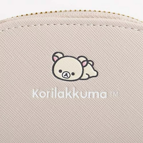 SAN-X | Rilakkuma Compact Wallet Bifold Wallet 100×100×30mm (White)