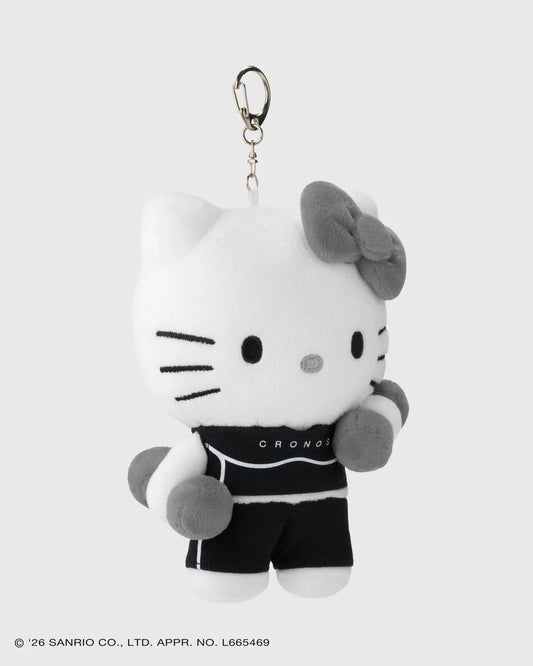 CRONOS × HELLO KITTY | Mascot Holder Bag Charm Keychain (Black)