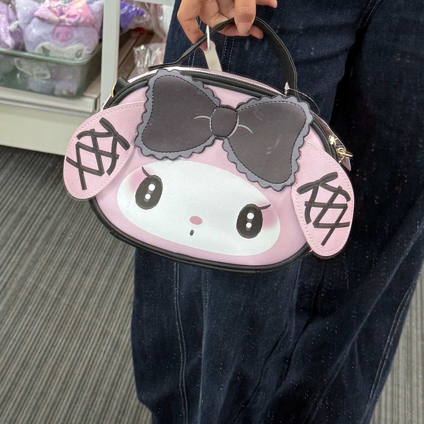 SANRIO | My Melody 2-Way Handbag Shoulder Bag 220 x 165 x 80mm (Meroclo)