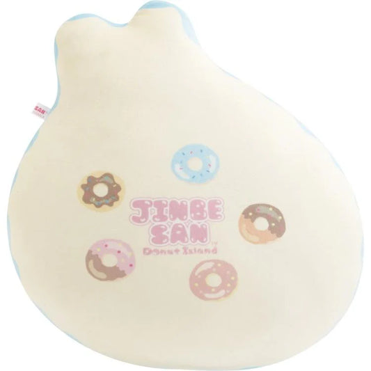 SAN-X | Super Mochi Soft Plush Doll 340×300×130mm (Jinbesan and Donut Island)