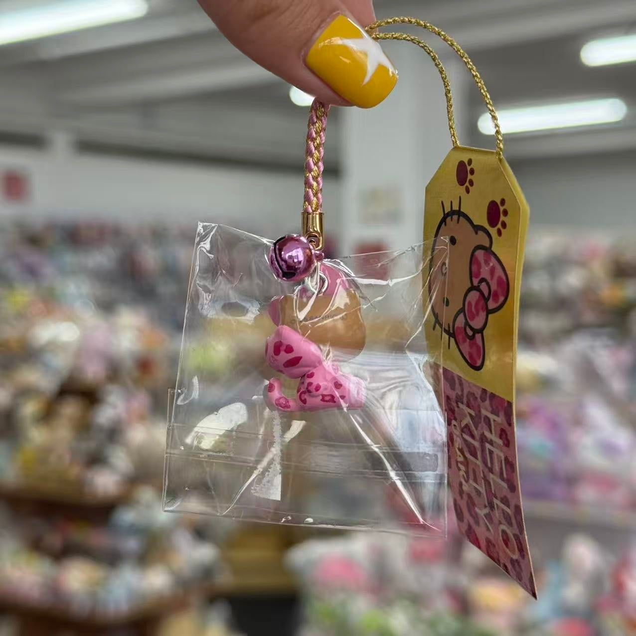 SANRIO | Hello Kitty Mascot Phone Charm Keychain (Tanned)