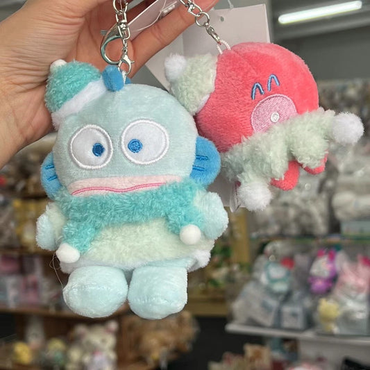 Sanrio X St. | Hangyodon Mascot Holder Plush Keychain