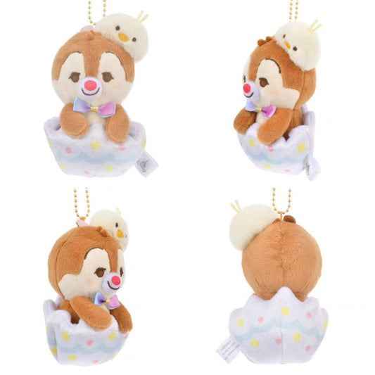 Disney | Plush Keychain 16Cm Approx. (Easter Egg Bunny Ear) 东京迪士尼 毛绒挂件/包挂/钥匙链(兔耳朵彩蛋系列) Dale 蒂蒂