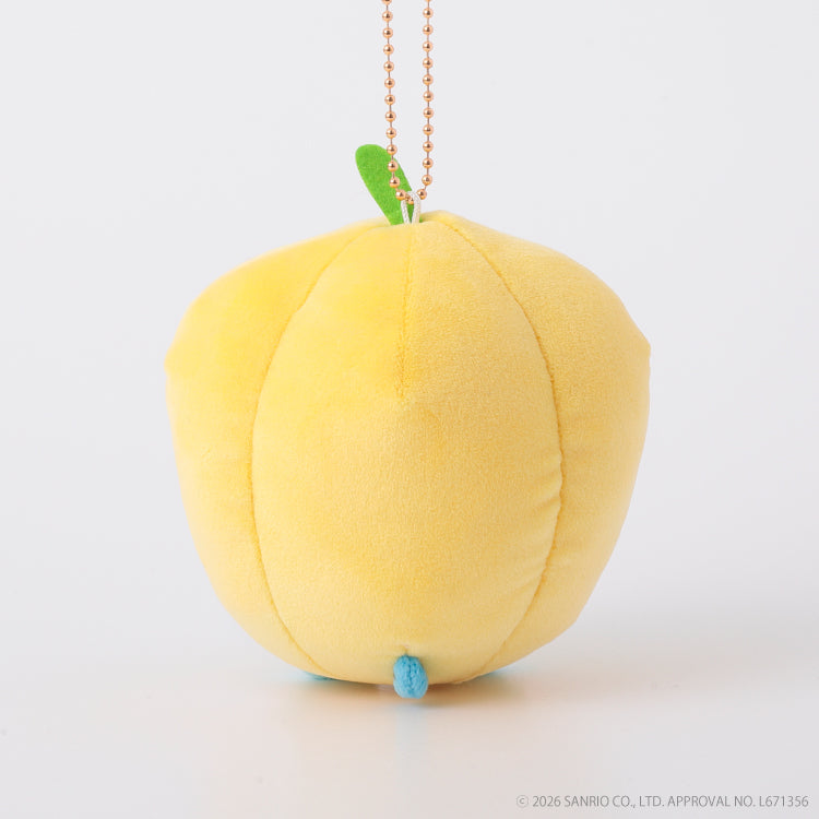 SANRIO | Hangyodon Freshly Harvested Farm Squishy Mascot Keychain Bag Charm 120mm Approx. (Capsicum)