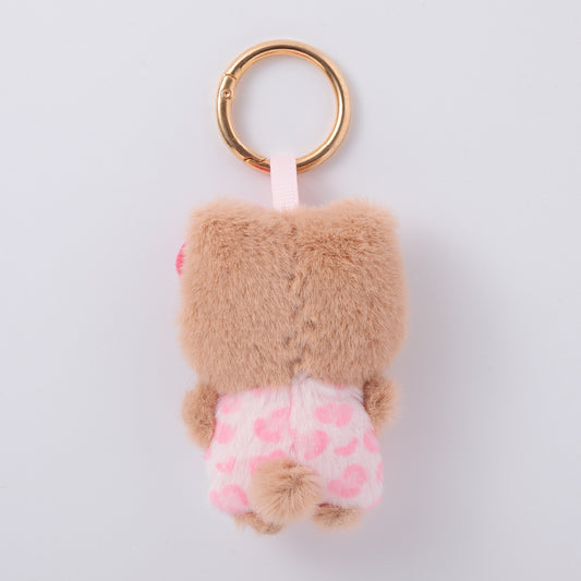 SANRIO | Hello Kitty Fluffy Stylish Mini Mascot 70mm Approx. (Tan Pink)