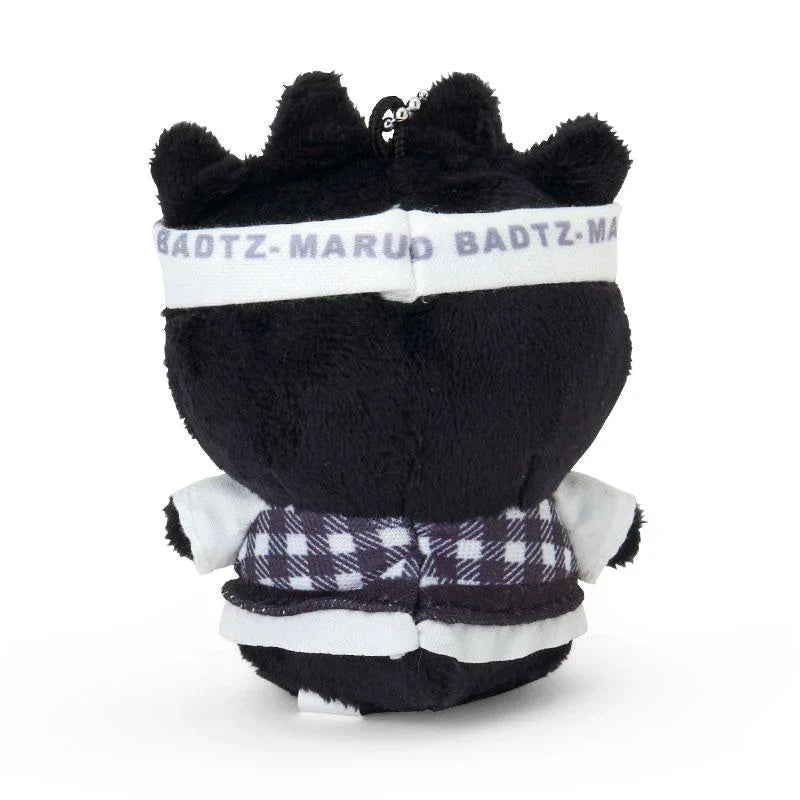 SANRIO | Bad badtz-maru Mascot Holder Plush Keychain 5.0 x 7.9 x 13.5cm (Monotone)