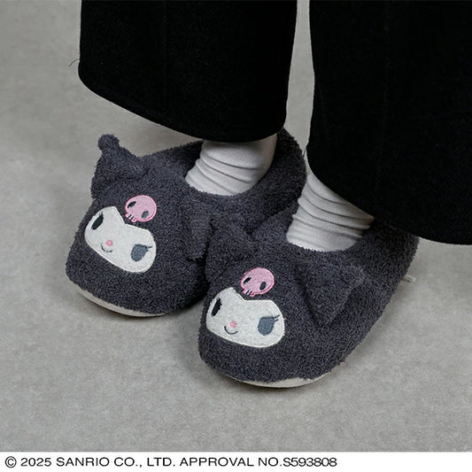 SANRIO | Kuromi Room Shoes Marshmallow Design Free Size 22-24cm