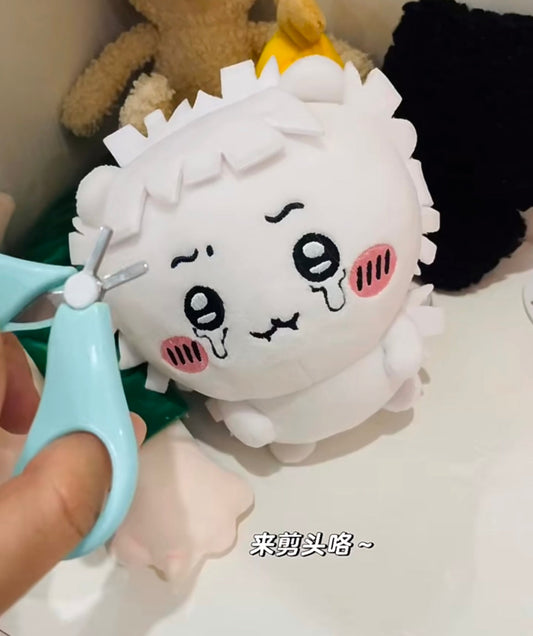 Chiikawa | Plush Doll H160×W150×D100Mm (Cropped Hair) 吉伊卡哇 毛绒玩偶/公仔(炸毛吉伊)