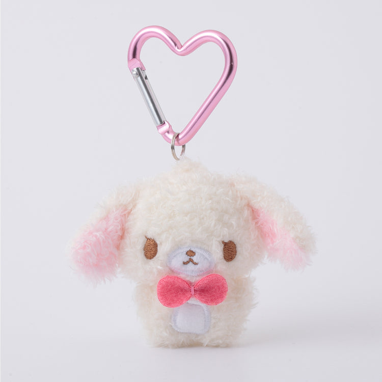SANRIO| Sugarbunnies Shirousa Mini Fluffy Mascot Holder Bag Charm Keychain 75mm Approx,