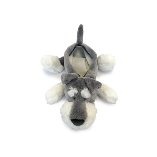 Nici | Schnauzer Figurine Pouch Pencil Case Φ9×H30Cm礼祺 毛绒笔袋/收纳/铅笔盒 雪纳瑞