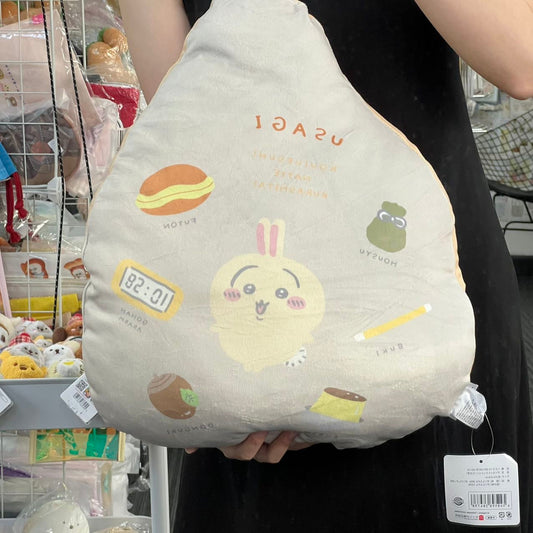 Chiikawa | Mochi Cushion Usagi H450×W340×D100Mm 吉伊卡哇 乌萨奇 软乎乎抱枕/靠垫