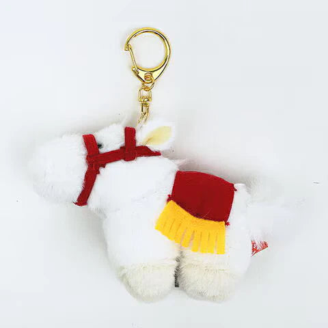Chinese Zodiac Pocha Horse Plush Toy Keychain