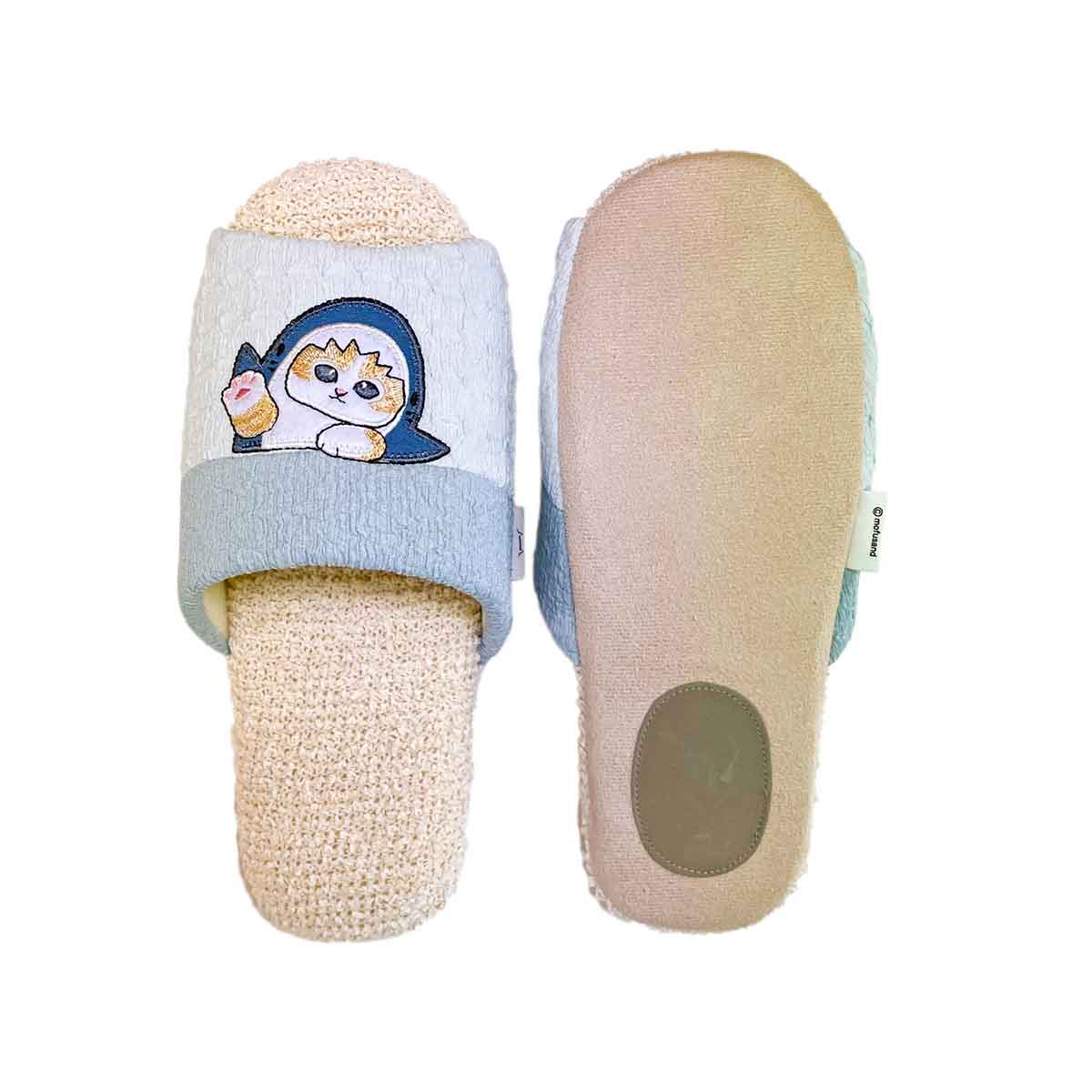 MOFUSAND | Soft slippers up to 24cm (Blue)
