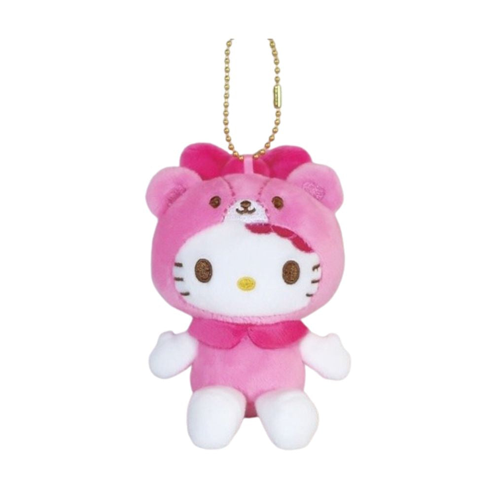 SANRIO | Hello Kitty Tiny Cham Pink Mascot Holder Plush Keychain 10cm Approx. (50th Anniversary)