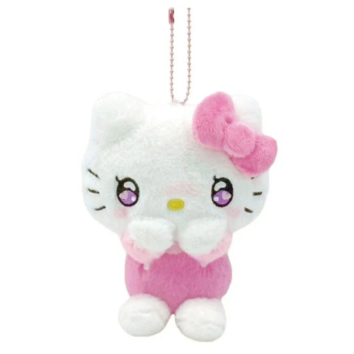 Sanrio | Hello Kitty Mascot Holder Plush Keychain 12.5 X 10 7Cm Approx (Various Faces)