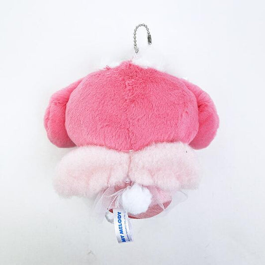 SANRIO | My Melody Mascot Holder Bag Charm Plush Keychain 140×75×135mm (Angel Ballerina)