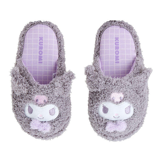 Sanrio | Kuromi Face-Shaped Slippers (Kids/Adult)