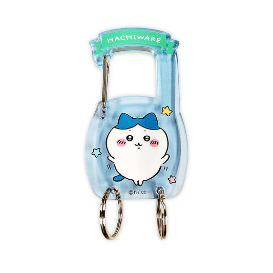 CHIIKAWA | Carabiner Key Ring Keychain 95×45×5mm (Hachiware)