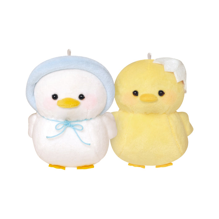 Crux | Plush Keychain With Magnet Set W115×H150×D80Mm (Duck & Chick)