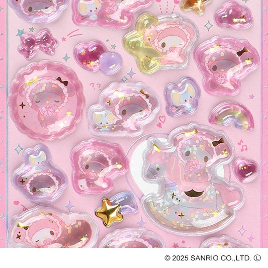 SANRIO | Pop Seal Hologram 3D Sticker 200×95×7mm (My Melody)